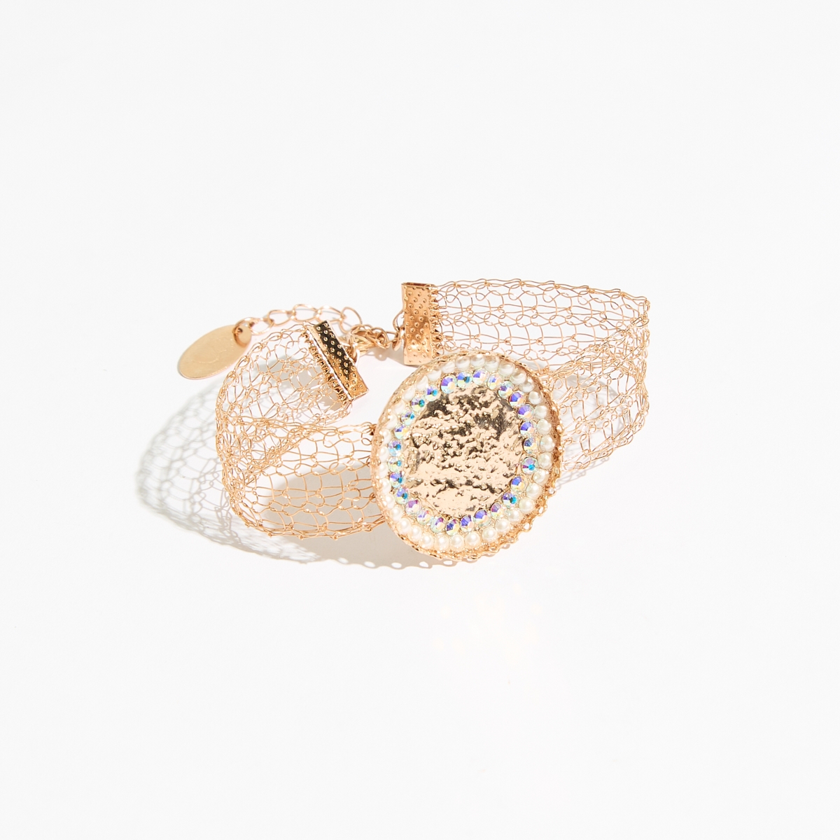 Alternative view of 5506E Helios pearl bracelet Rose