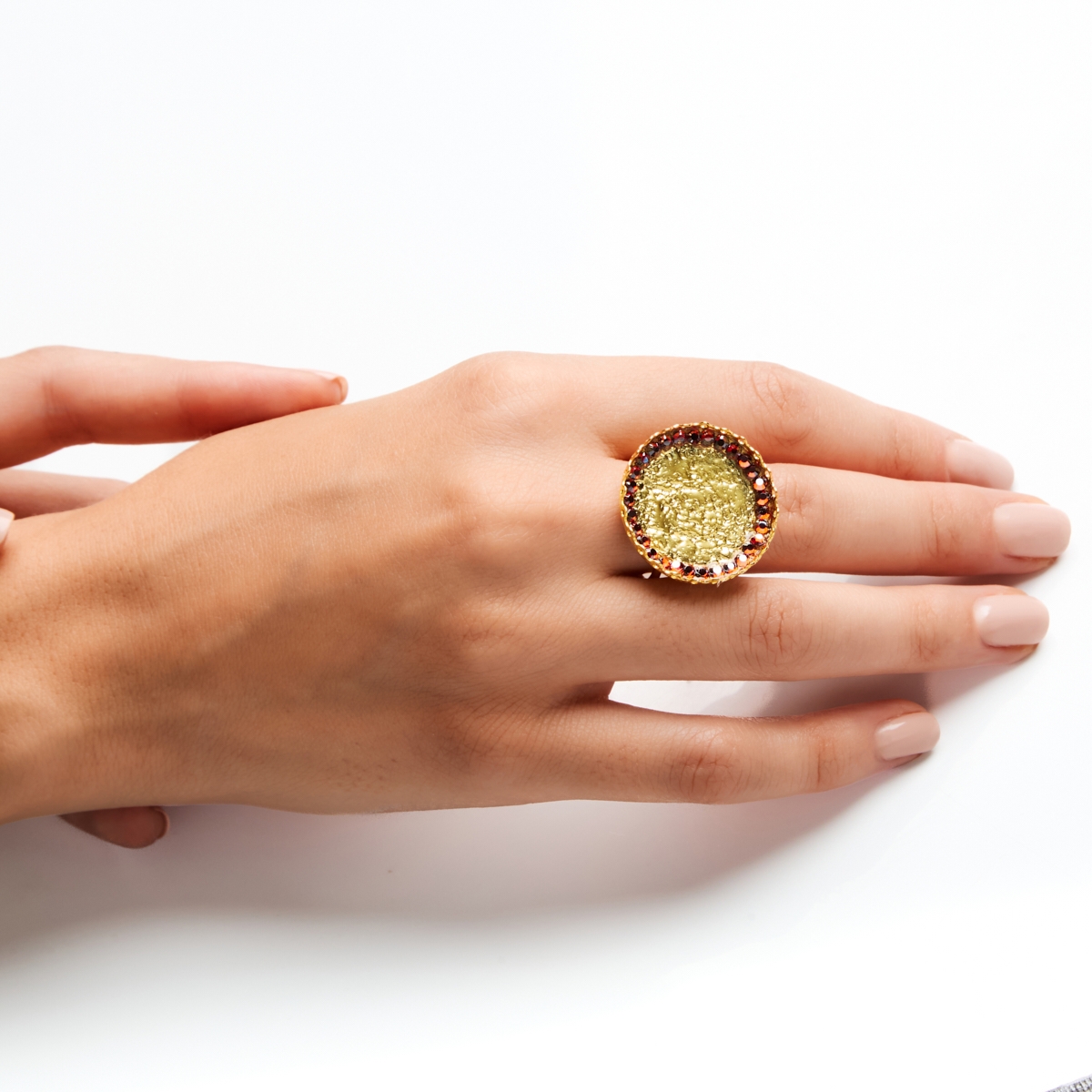 Alternative view of 5507D Helios big ring Green