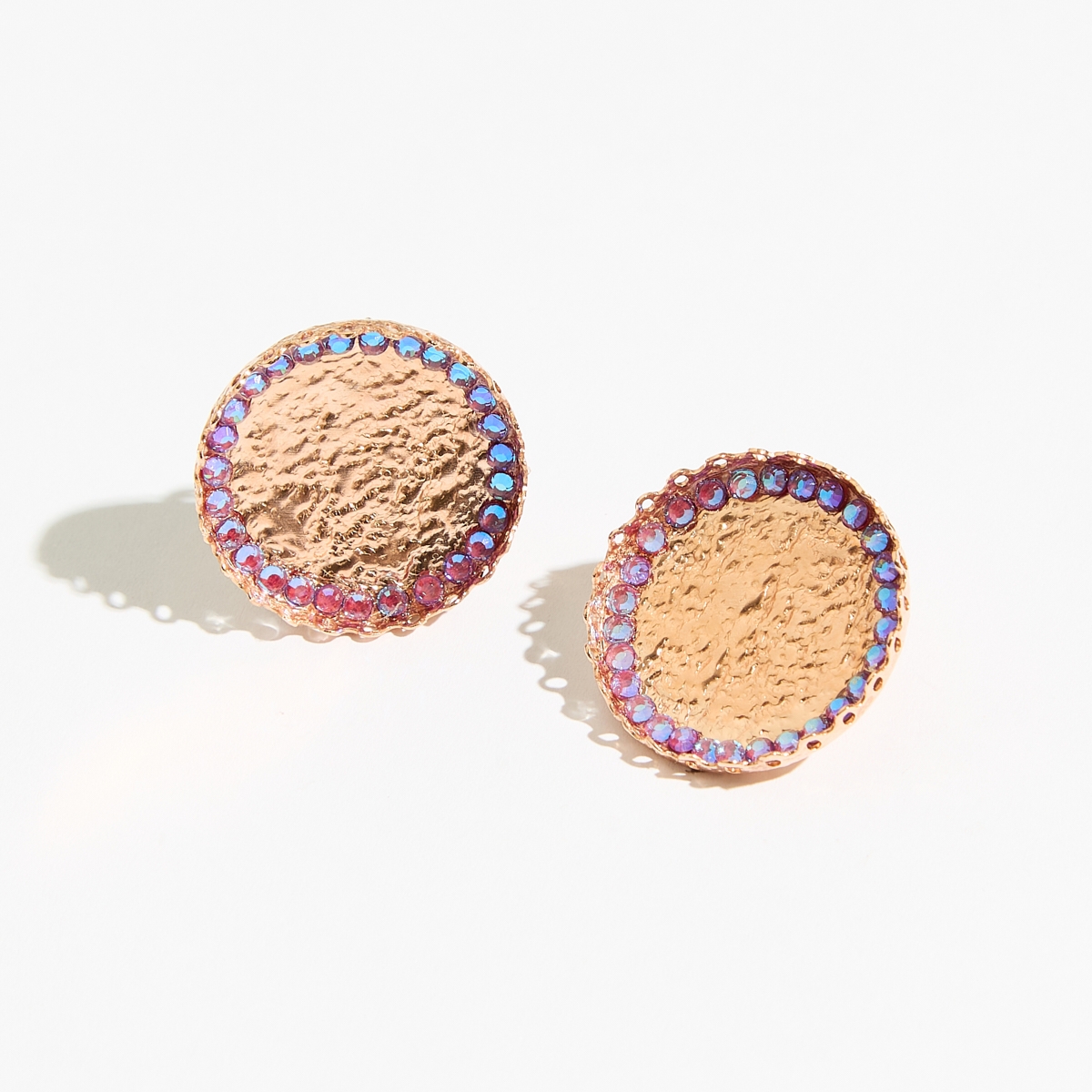 Alternative view of 5507F Helios earrings Purple