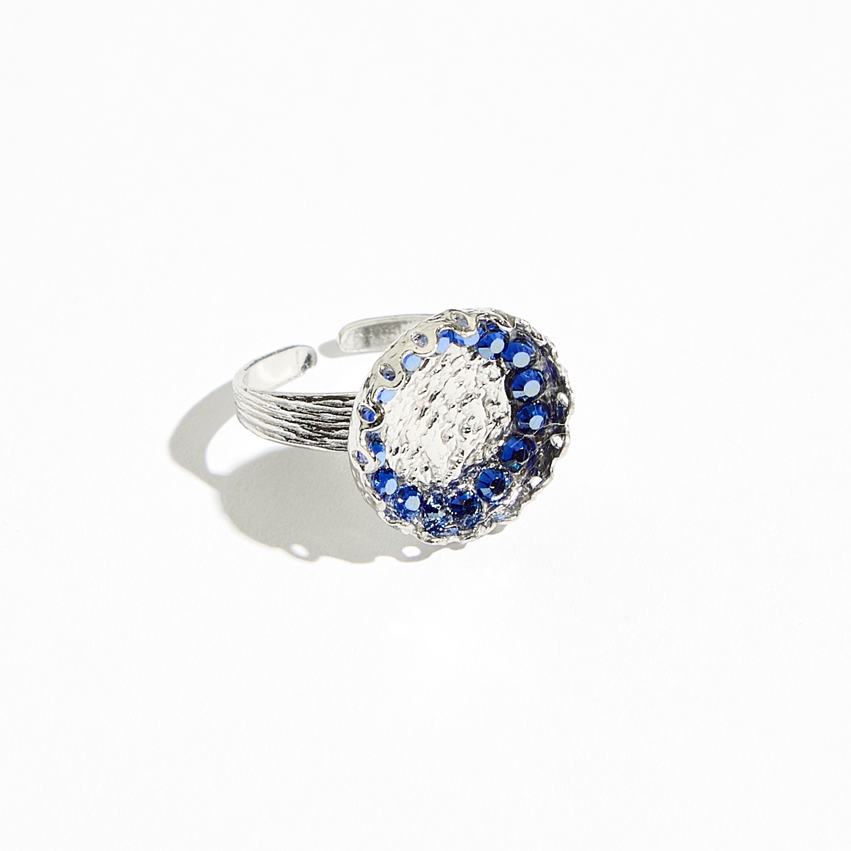 Alternative view of 5508D Colorful helios small ring Μπλε