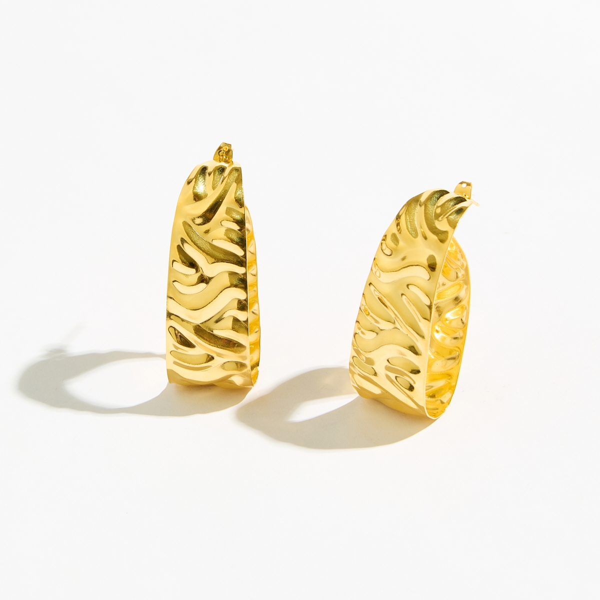 5510F Dunes earrings Catherine bijoux Χρυσό