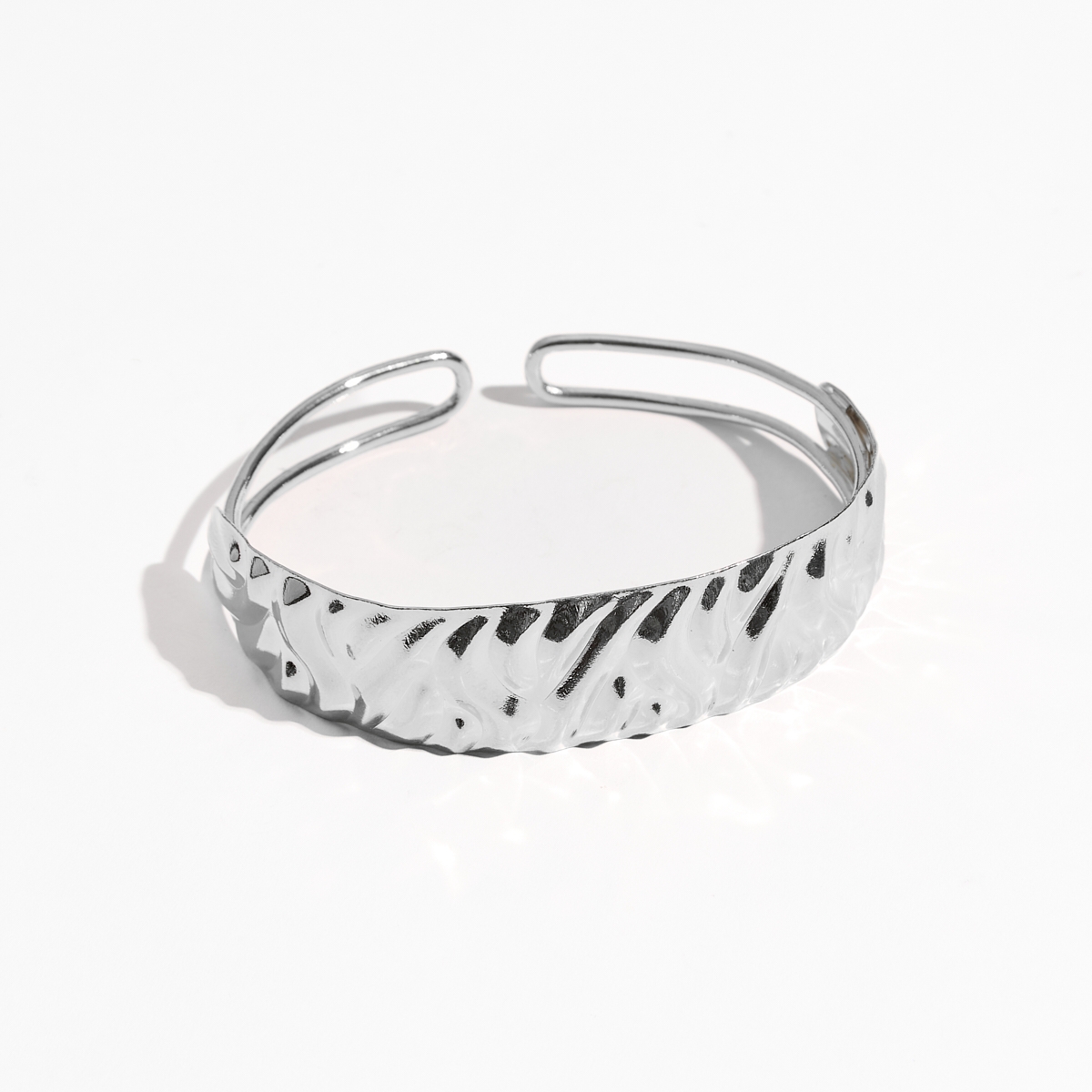 5510E Dunes bangle Catherine bijoux Silver
