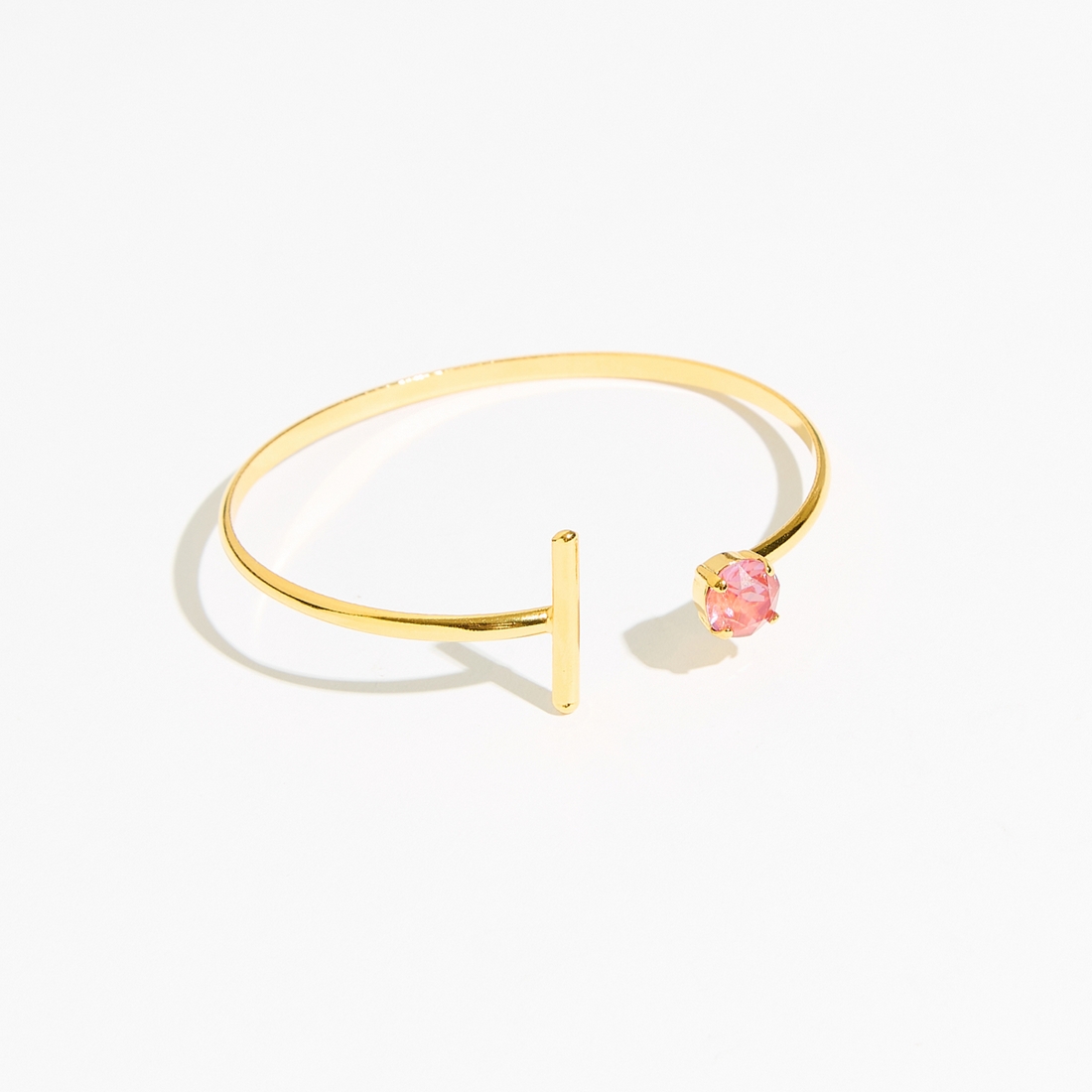 Alternative view of 5533E Colorful frame bracelet Καφέ