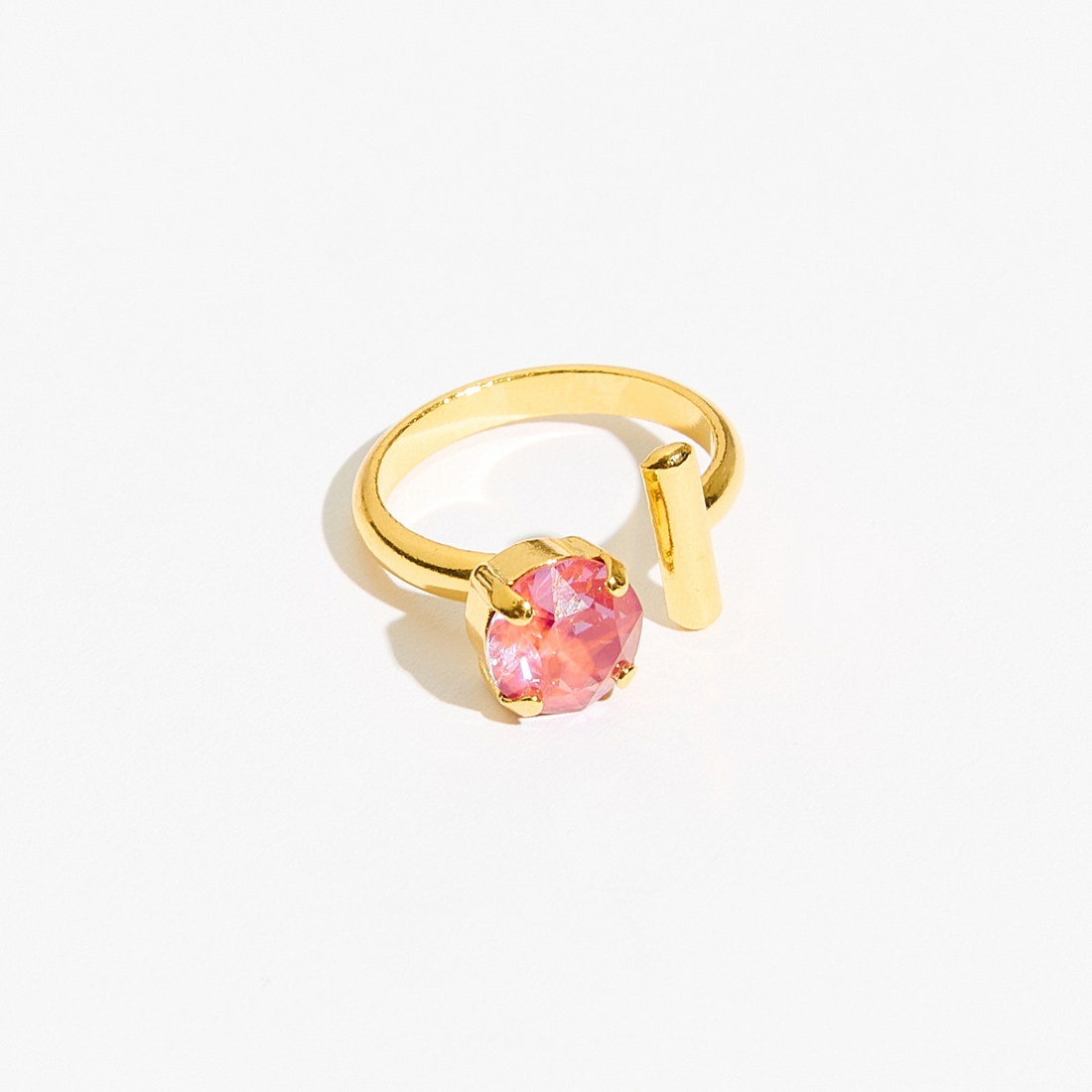 Alternative view of 5533D Colorful frame ring Καφέ