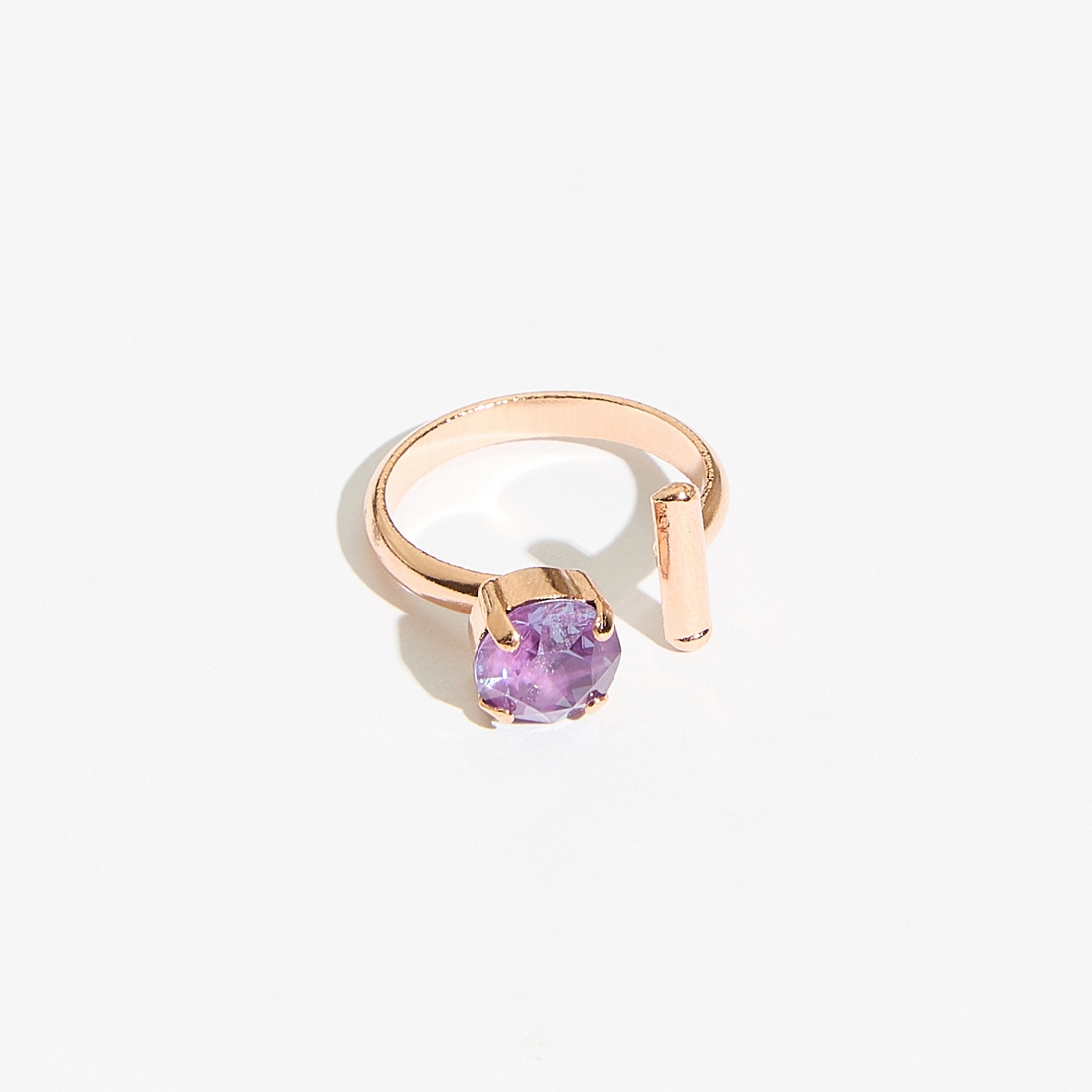Alternative view of 5533D Colorful frame ring Μωβ