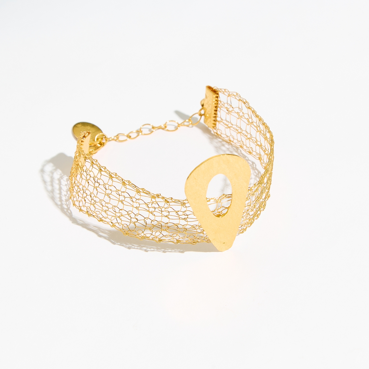 Alternative view of 5521E Liquid metal bracelet Χρυσό