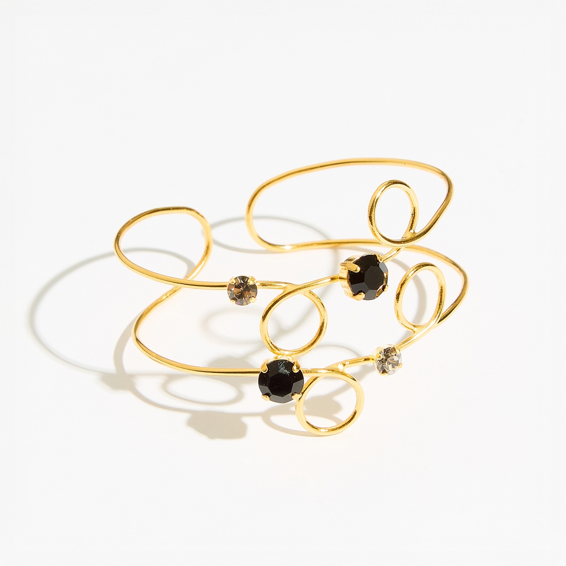 Alternative view of 5558E Luna twist bracelet Black