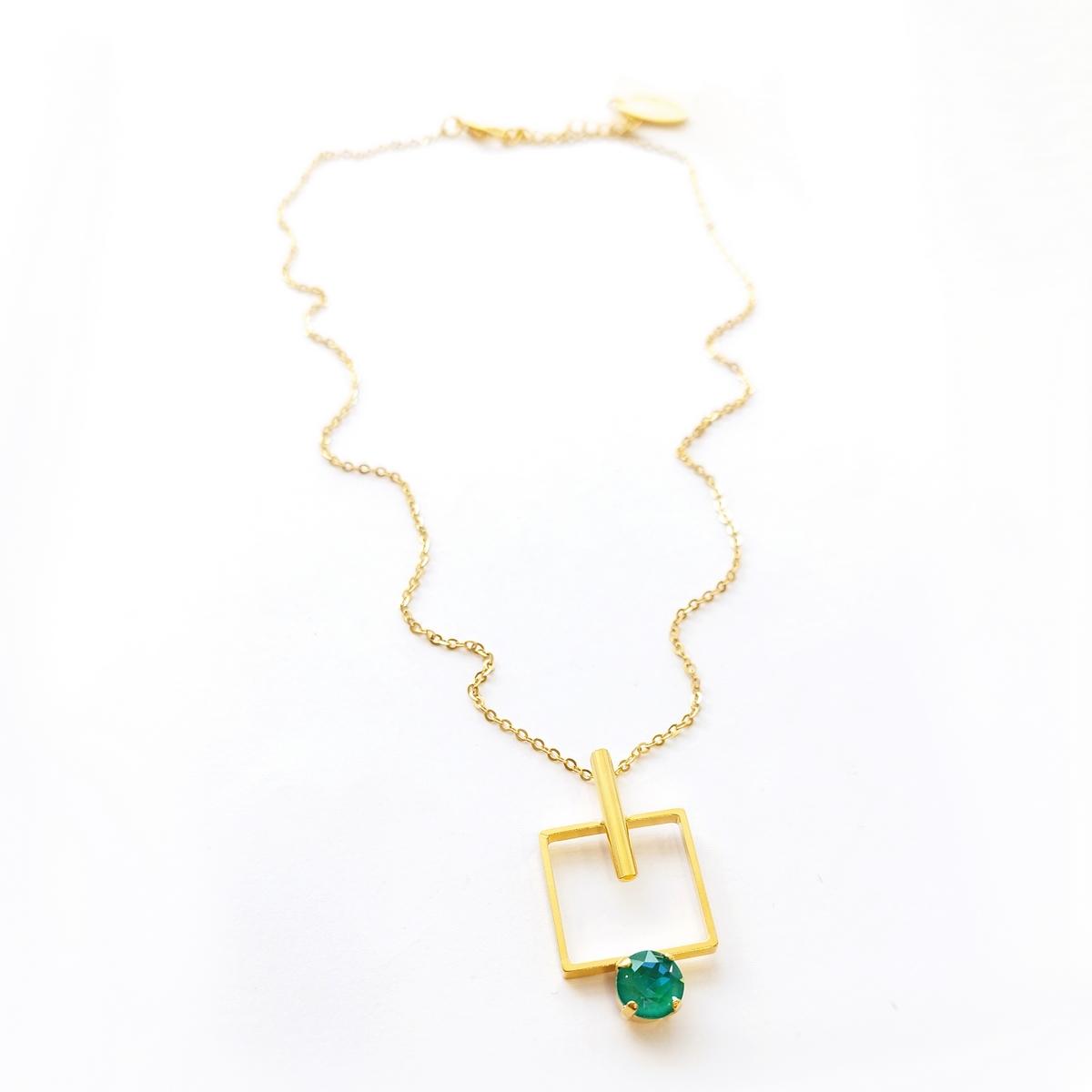 5530A Colorful frame pendant Catherine bijoux Light