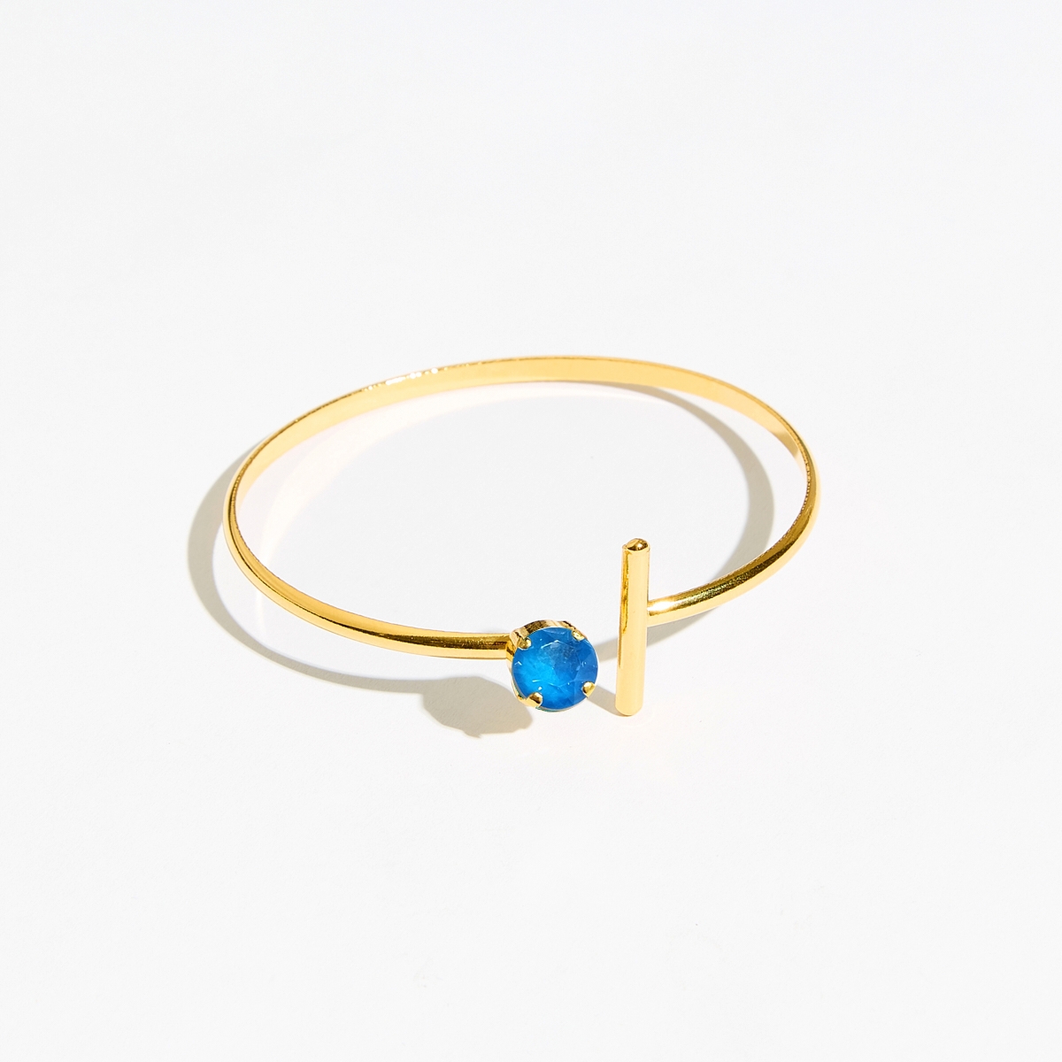 5533E Colorful frame bracelet Catherine bijoux Turqoise