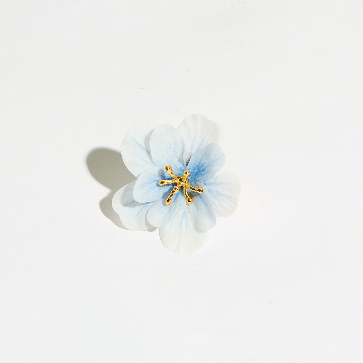 Alternative view of 5705D Lotus flower ring Τυρκουάζ