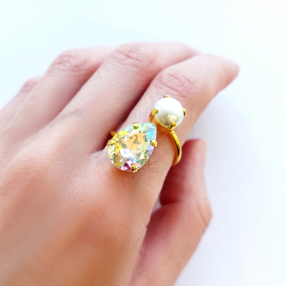 5708D Soft glow ring Χρυσό